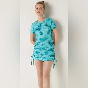 PINK Victoria's Secret aqua towel Mini Dress